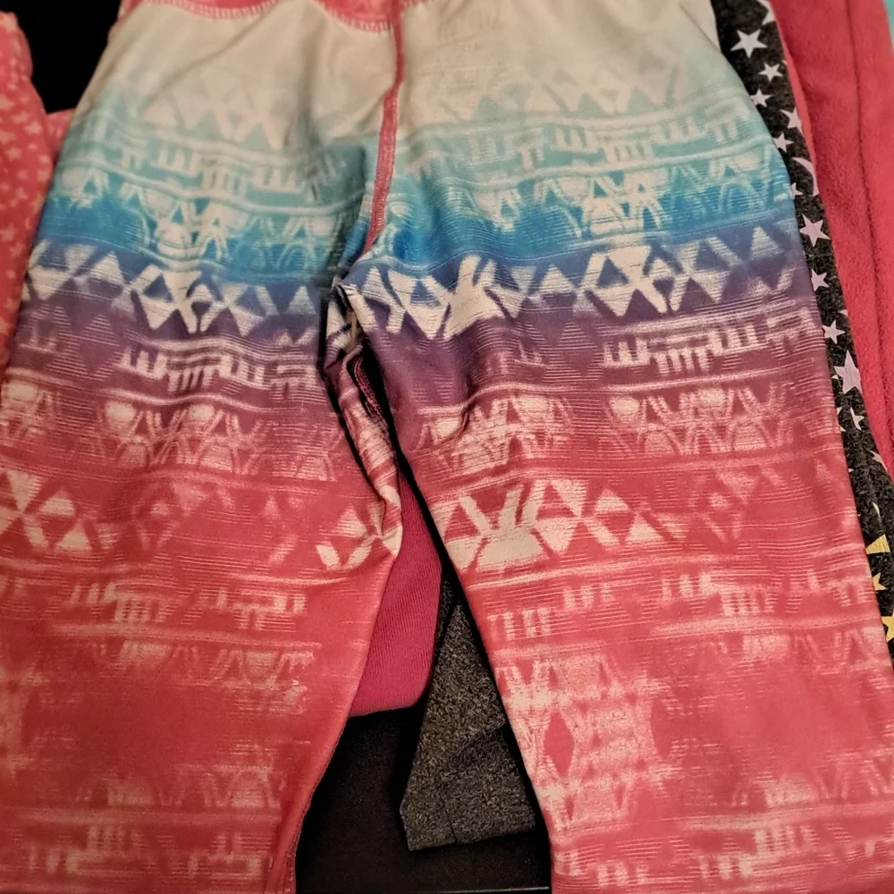 6 pair Girls' 7/8 Bottom bundle